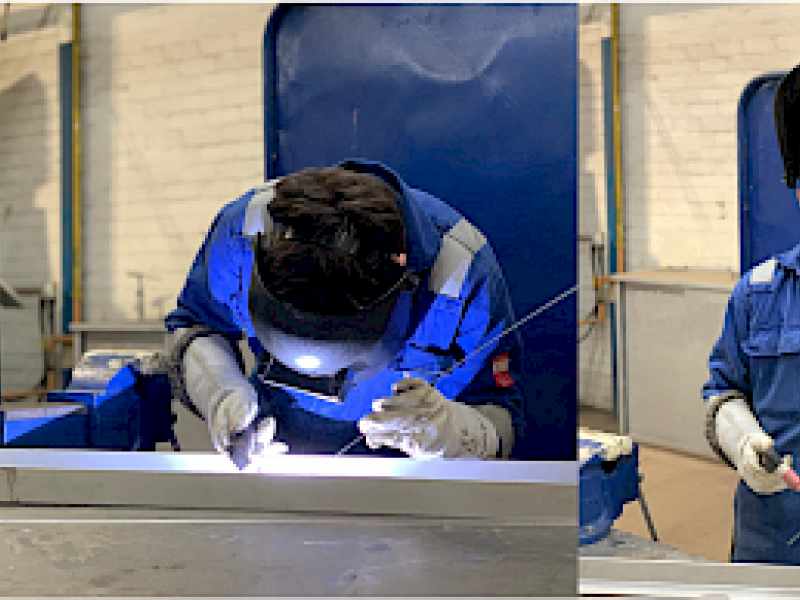 Apprentice obtains welder qualification in under 6 months